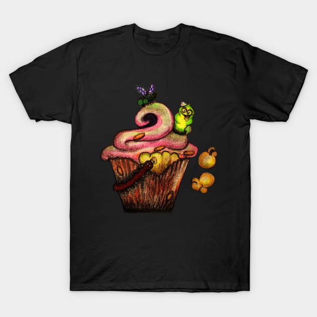 Insects Eating Carnival Scraps T-Shirt by 1Redbublppasswo